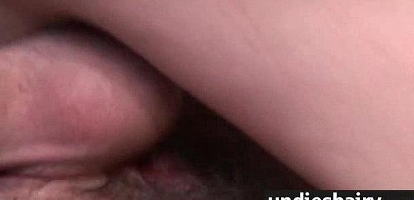  Wife with a hairy pussy fucked 4